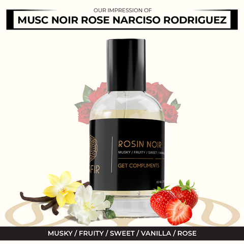 Rosin Noir - Inspired by Musc Noir Rose Narciso Rodriguez