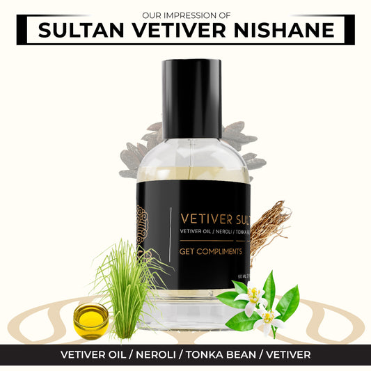 Vetiver Sultan - Inspired by Sultan Vetiver Nishane