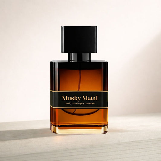 Musky Metal - Inspired by Spicebomb Metallic Musk Viktor&Rolf - Bottle